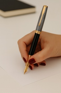 Naliv pero Parker Royal Sonnet Black CH GT 18K F - Img 3