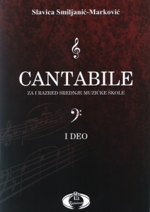 Cantabile za I razred SMS,I deo, S.Smiljanic-Markovic