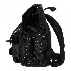 Mali ranac PLAY - Black plush - Img 3