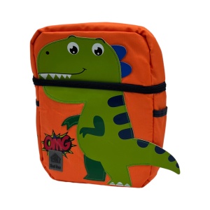 Ranac za vrtić HIJEROGLIF - Dino OMG (oranž) - Img 1