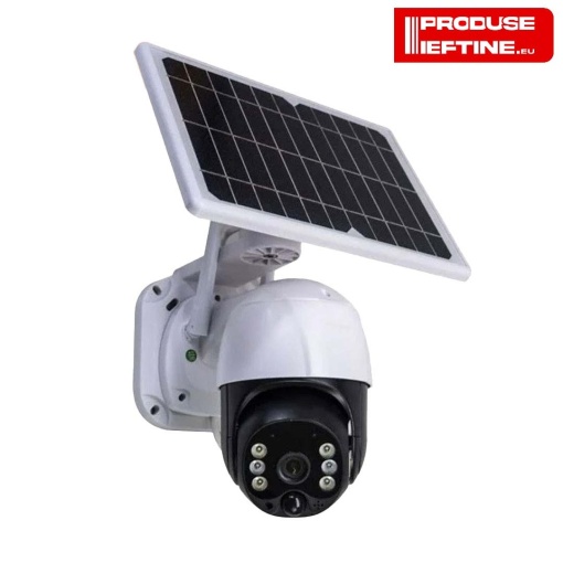 Camera de supraveghere cu panou solar, SIM 4G si senzor de miscare