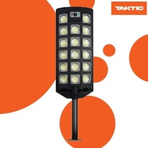 Lampa Solara Stradala 3000W, Senzor De Miscare Si Telecomanda, 442 Leduri,17 Celule LED - Img 5