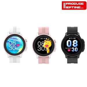 Smartwatch copii, GPS Tracker rezistent la apă, cu cartelă SIM, apel video 4G - Img 7