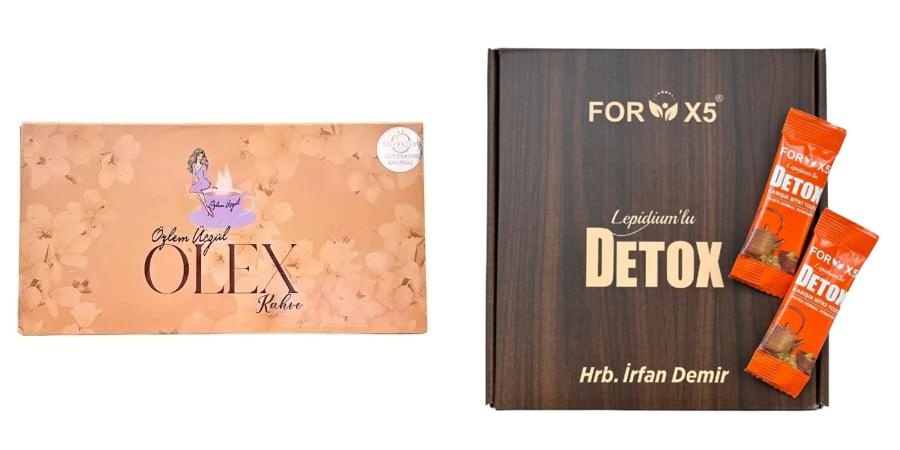 AMS SLIM５boxes detoxDETSsss Pachet Promo – Cafea de Slăbit Ozlex Coffee & Ceai Detox For X5