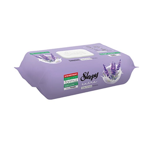 Șervețele Umede Multi-Suprafețe – 100 buc. cu Ulei de Lavanda, Bicarbonat și Oțet Sleepy