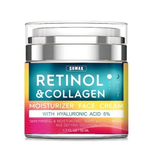 Crema de fata, Sumax, Retinol Collagen, 50ml, hidratanta, pentru toate tipurile de ten