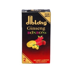 Diblong Ginseng Bonbons - supliment alimentar pentru bărbați, bomboane cu ingrediente naturale ce susțin sănătatea sexuală și funcția erectilă, 1 cutie x 2 buc  - Img 3