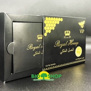 Miere Afrodisiac, Royal Honey pentru stimularea libidoului, 1 cutie x 12 plicuri - Img 1