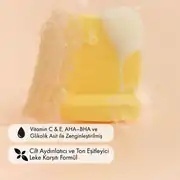 Pachet de 3 săpunuri coreene pentru combaterea petelor și albire cu Vitamină C & E, AHA, BHA și Acid Glicolic - Img 2