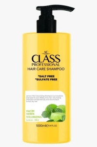 Șampon Profesional AC CLASS cu Mentă & Lămâie, Stimulează Densitatea Părului, Fără Sare – 1000 ml