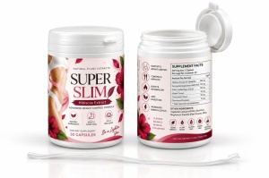 Capsule de slabit Super Slim cu Extract de Hibiscus și Ingrediente Vegetale