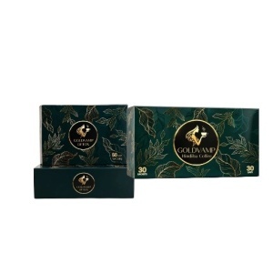 Pachet promo 2x: Ceai de slabit Goldvamp detox 60 plicuri Ozlem Ucgul + Cafea de slabit GoldVamp 30 plicuri Ozlem Ucgul