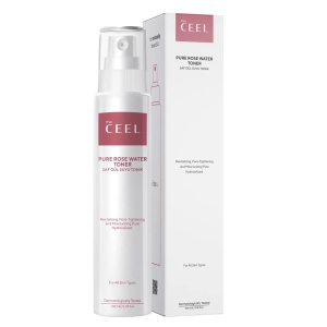 The Ceel Tonic cu apă pură de trandafiri pentru purificare și strângerea porilor – 100 ml