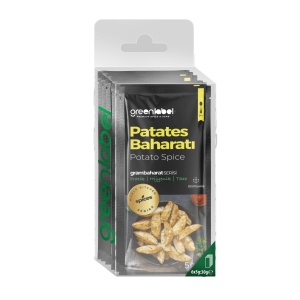 Greenlabel condiment pentru cartofi 5g/6 plicuri , produs bio