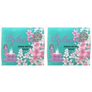 Pachet Promo – 2 x Ceai de Slăbit Ozlex Turcesc Detox, Aromă Fructe de Pădure, 60 Plicuri, Original cu Hologramă