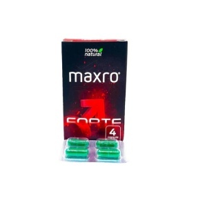 Capsule MAXRO FORTE, pentru imbunatatirea performantelor sexuale, cresterea apetitului sexual si erectie, pentru barbati, 4 buc  - Img 2
