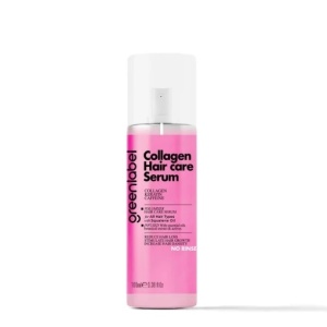 Greenlabel Ser Regenerator pentru Păr – Cu Colagen, Keratină și Apă de Trandafiri | 100 ml