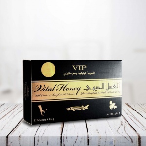 Miere afrodisiaca Vital clasic 1 cutie x 12 plicuri - Img 1