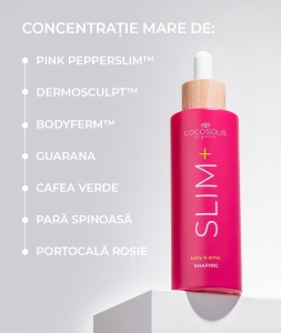 Ser concentrat modelator, Slim+ Shaping Serum, 100 ml, Cocosolis - Img 3