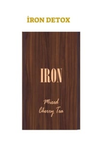 Ceai Detoxifiant pentru Slăbit For X5 IRON - Gust de Cireșe, 30 Plicuri - Img 1