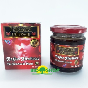 Magiun afrodisiac turcesc Pekmez Dunyasi: O combinație naturală pentru vitalitate și echilibru, 100% natural, 230g