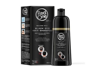 Sampon nuantator cu Pigment negru pentru Par tern 300ml