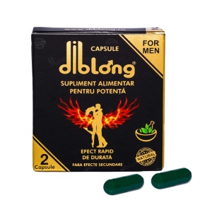 Capsule premium DIBLONG, pentru potenta, erectie, impotriva ejacularii, 100% natural, efect rapid si de lunga durata, 1 cutie x 2 buc - Img 2