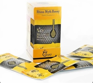 Miere afrodisiac Rhino Myth Honey. 7 g, 12 buc GOLD - Img 2