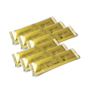 Miere afrodisiaca vital unisex, pentru potenta si crestere libido, 6 plicuri