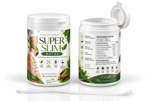 Capsule de slabit Super Slim Matcha și Extracte Vegetale
