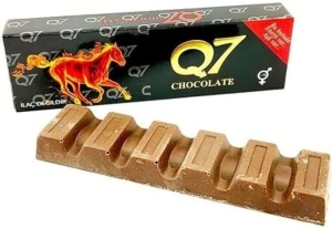 Ciocolata cu efect afrodisiac Q7 Chocolate, pentru stimularea libidoului in cuplu, 1 cutie x 12 buc - Img 2