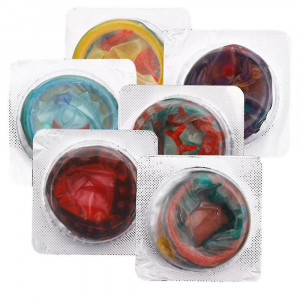 Set de 4 Prezervative Premium din Latex – cu Nervuri și Striații pentru Plăcere Intensificată - Img 2