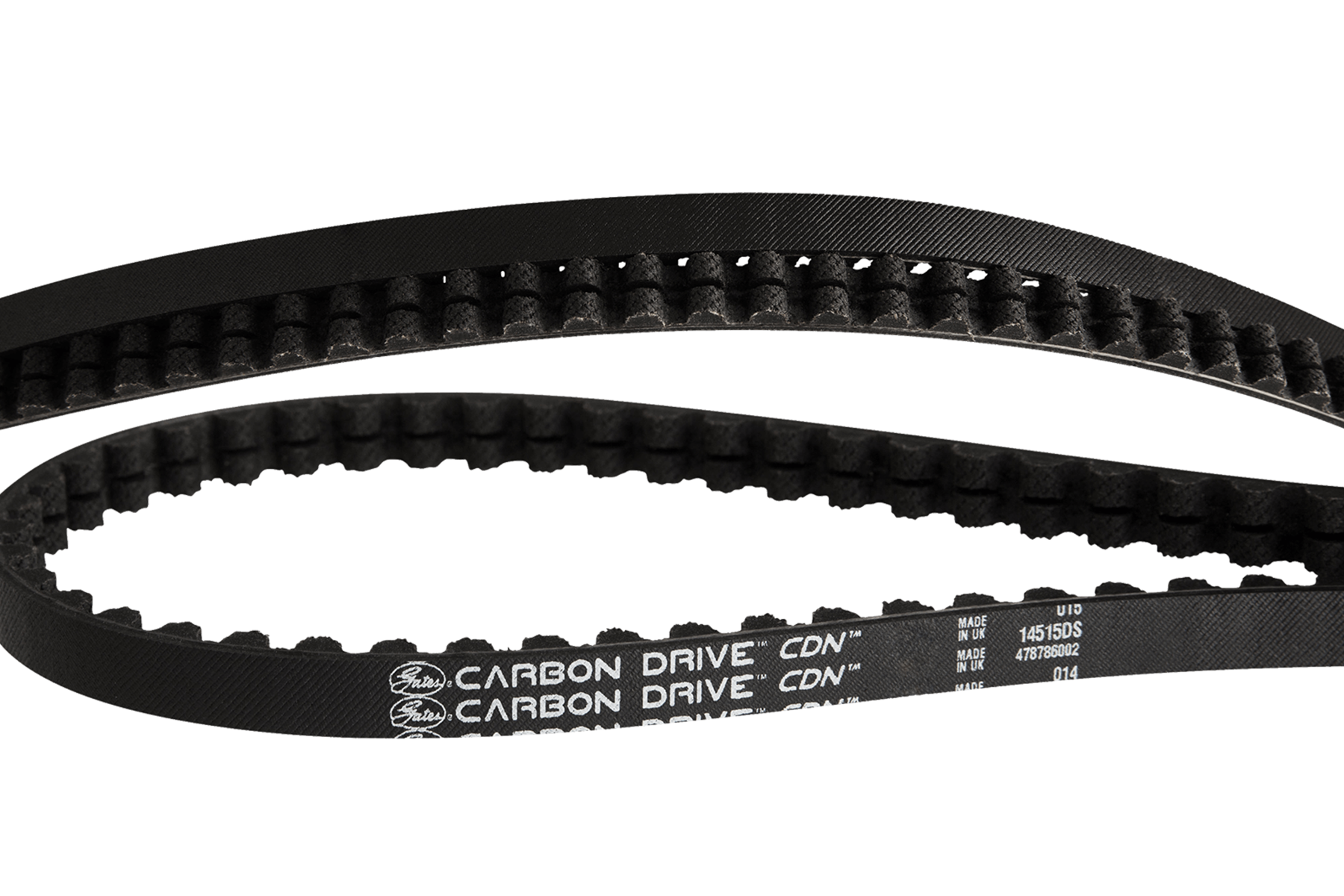 Curea Transmisie CDN BELT GATES CARBON DRIVE, 122T, Negru