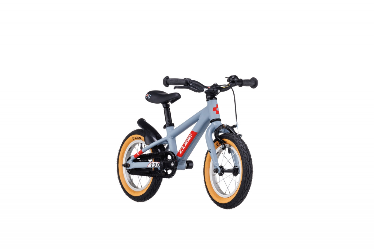 Bicicleta Copii CUBE CUBIE 120 RT Grey Red 2023 roti 12