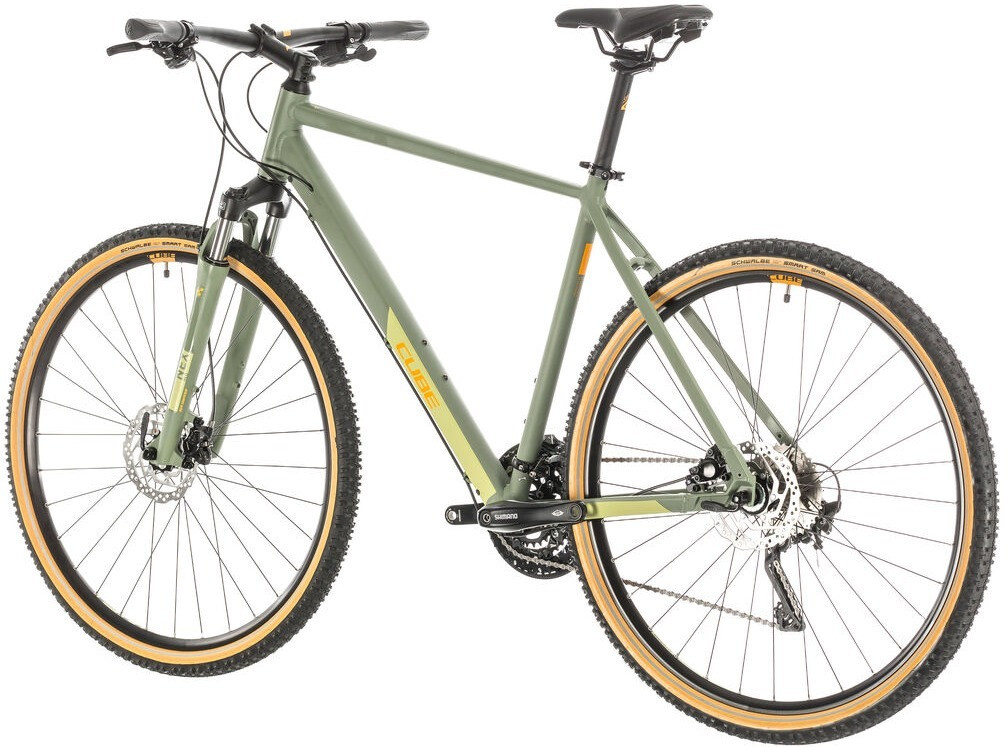 Bicicleta Cube Nature EXC Green/Orange