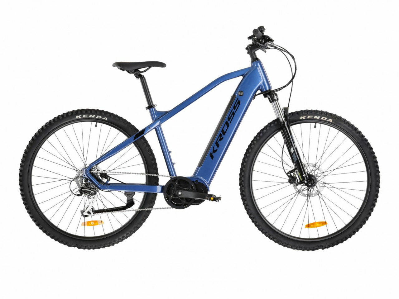 Bicicleta Electrica Kross HEXAGON BOOST 3.0 Blue Black Glossy