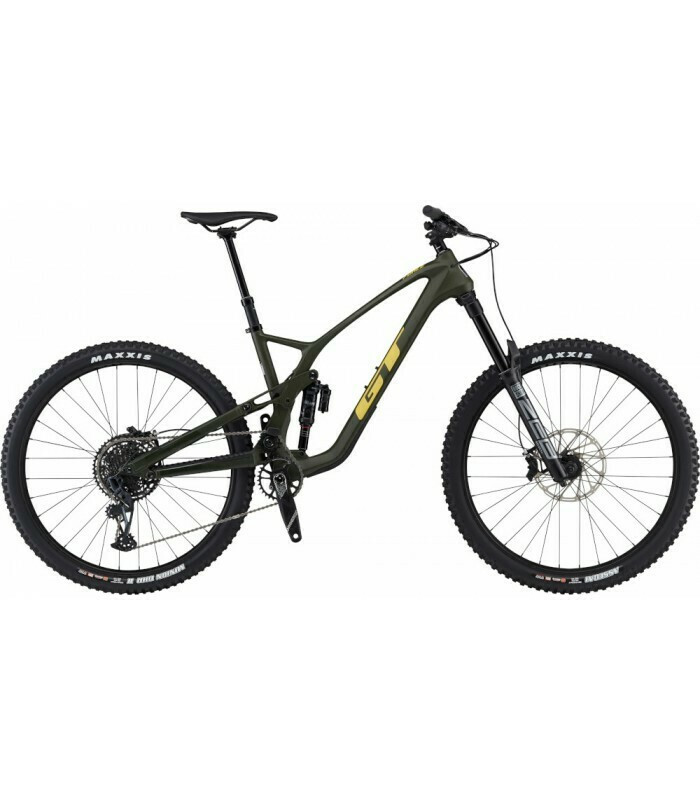 Bicicletă GT Force Carbon Pro 2022 Military Green