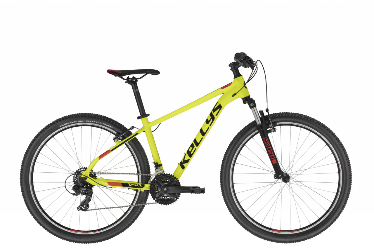 Bicicleta Kellys Spider 10 Neon Yellow 26