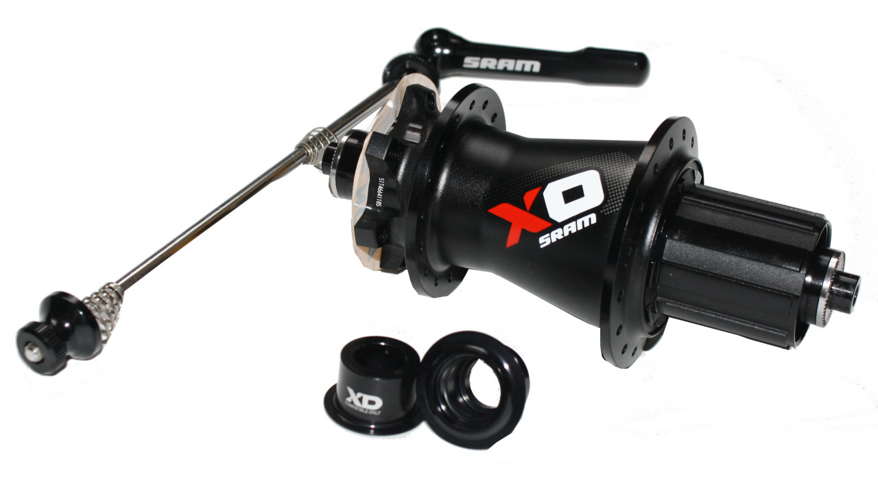 Butuc spate disc SRAM X0 MTB, ax 9/12 x 135/142mm, 32H, caseta 9-11V