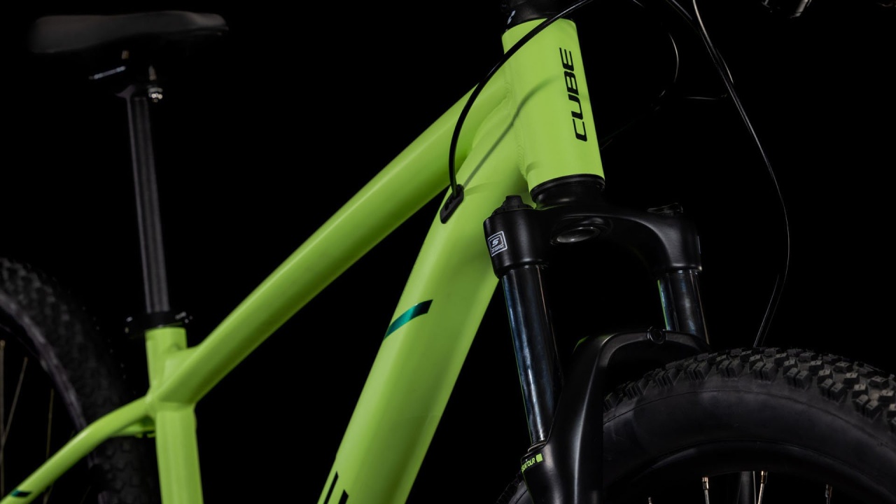 Run様 BICICLETA CUBE AIM ONE LEMONSQUEEZE BLACK 2025 - 29