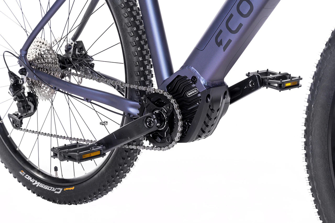 Bicicleta Electrica Econic One Adventure, Roti 29 Inch, Arctic Fire