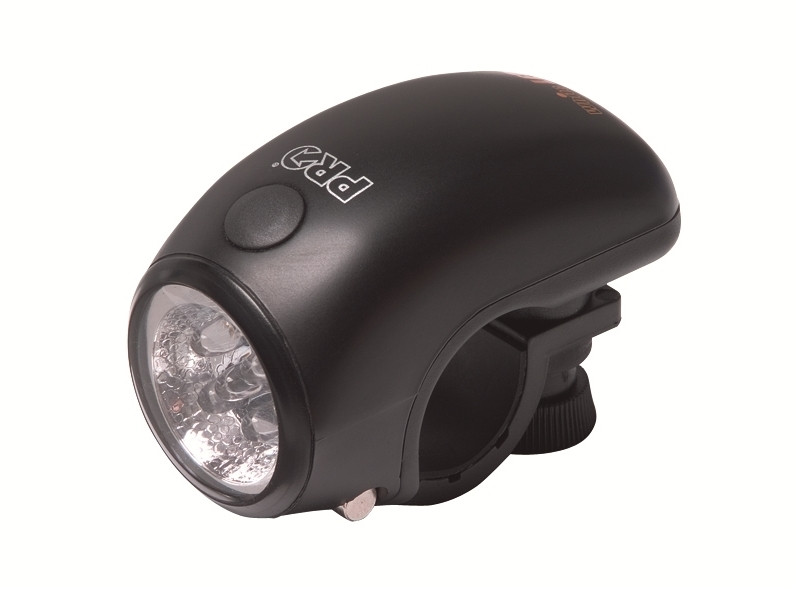 Far PRO Led-01 2 functii + baterii prindere QR negru
