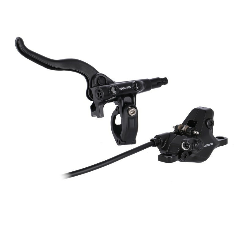 Frana pe disc fata Shimano DEORE BR-MT410, negru, stanga, 1,000mm