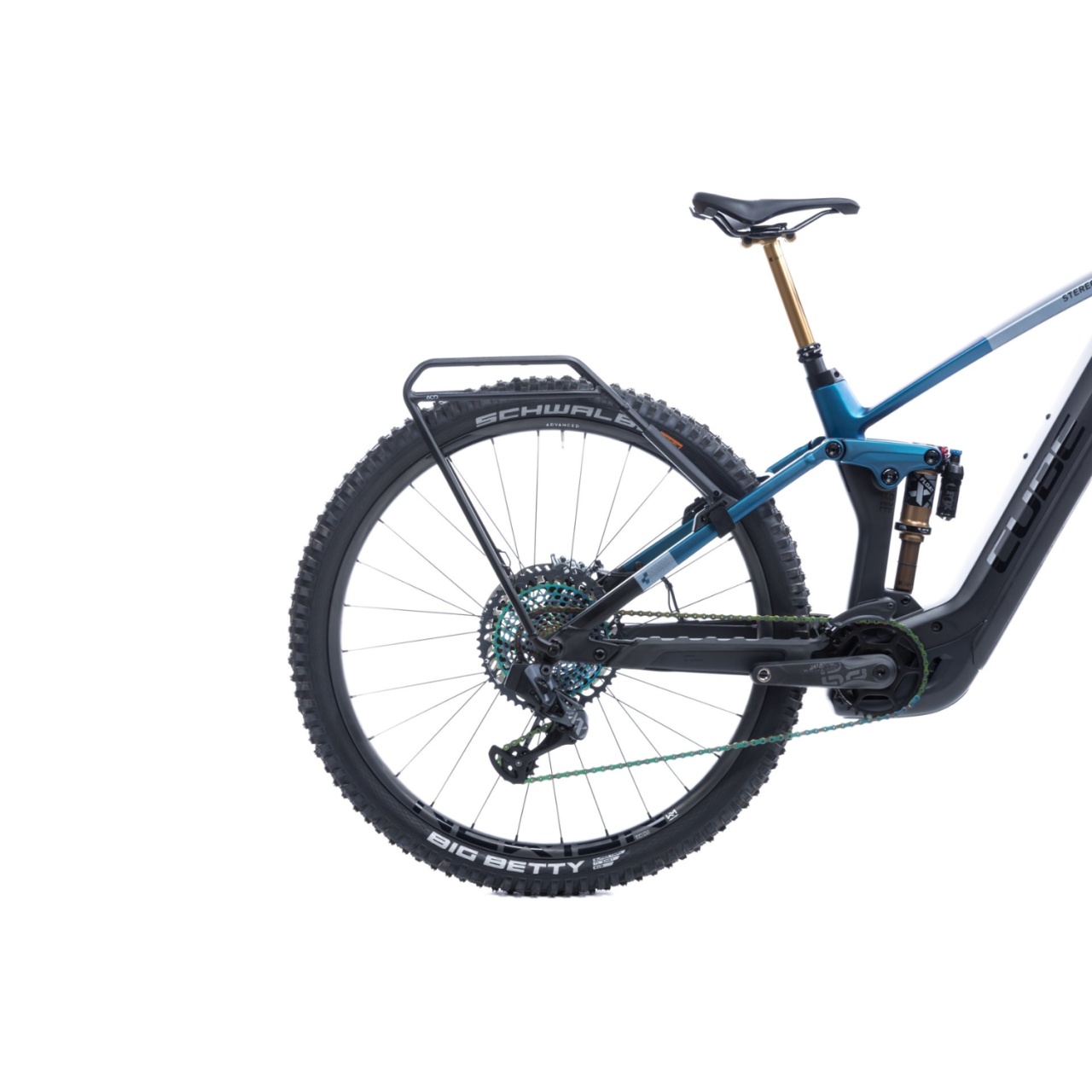 Portbagaj Acid Carrier, FULL SUSPENSION RILINK AXLE MOUNT, BLACK