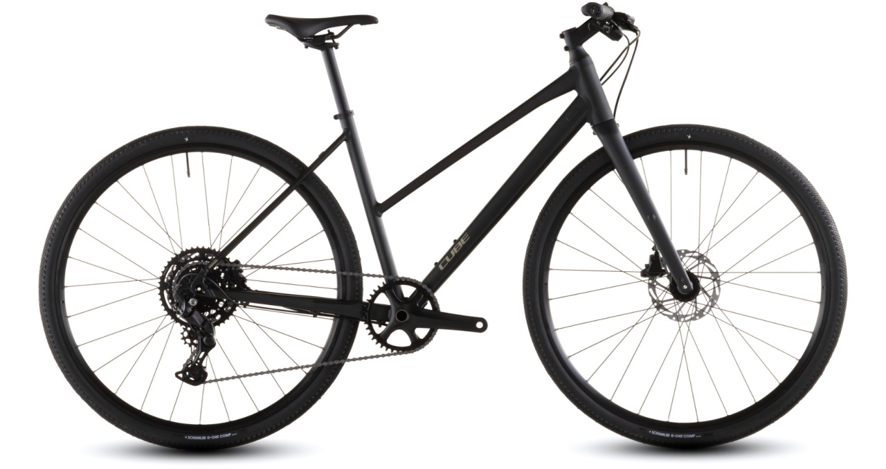 Bicicleta Cube NULANE PRO TRAPEZE, Grey CHROME, 2026 - 28