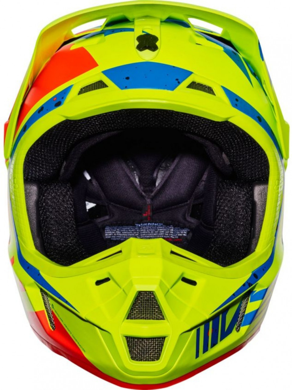 V2 Nirv Helmet Fox Red White And Blue Helmet Casca Fox MX