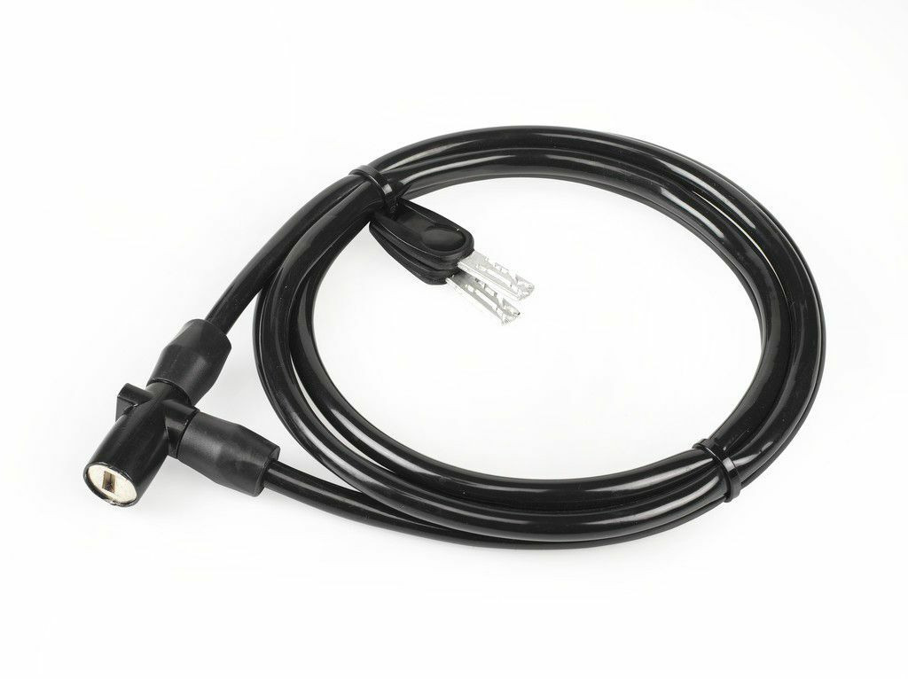 Lacat spiral cu cifru XLC 180cmx 8mm black min PU 12