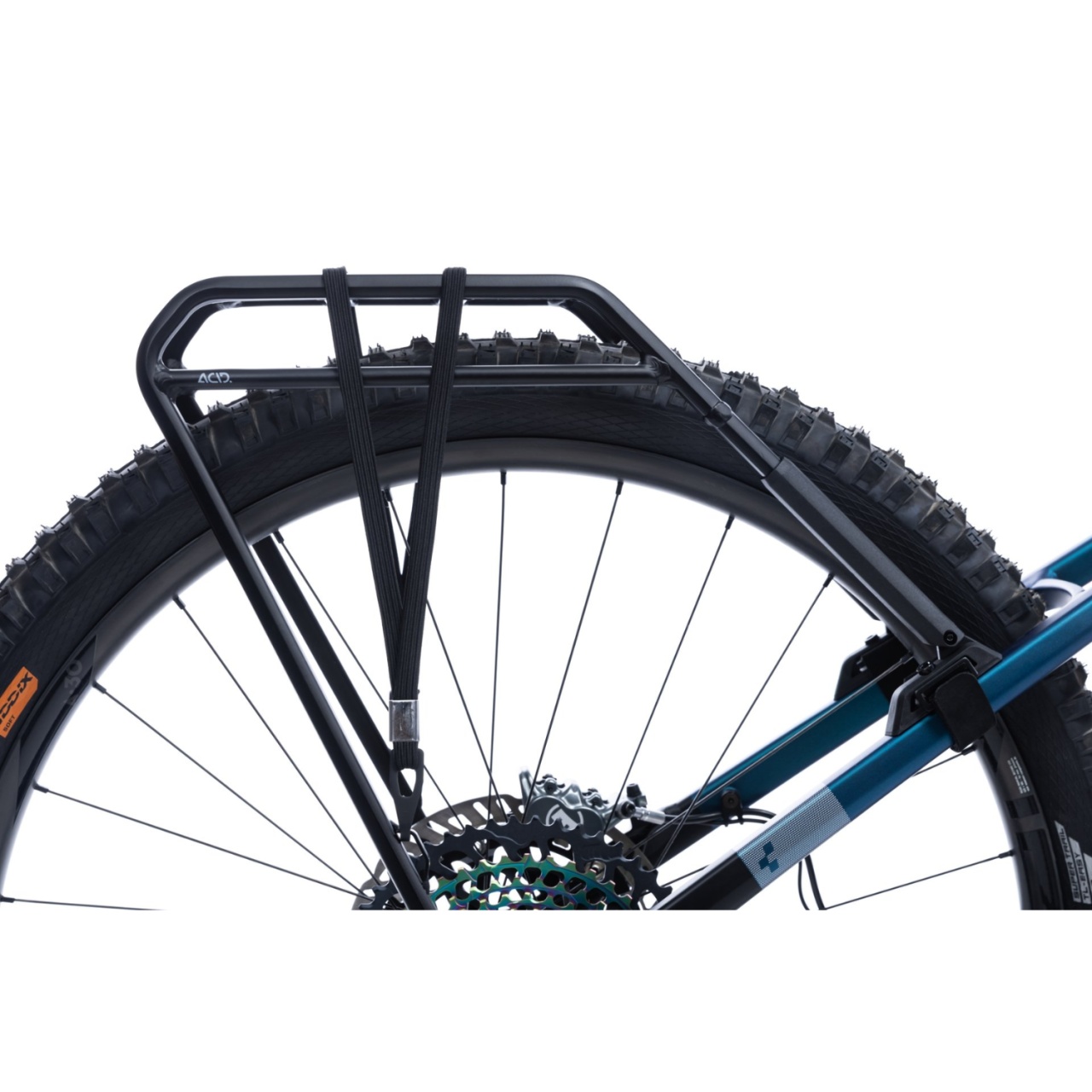 Portbagaj Acid Carrier, FULL SUSPENSION RILINK AXLE MOUNT, BLACK