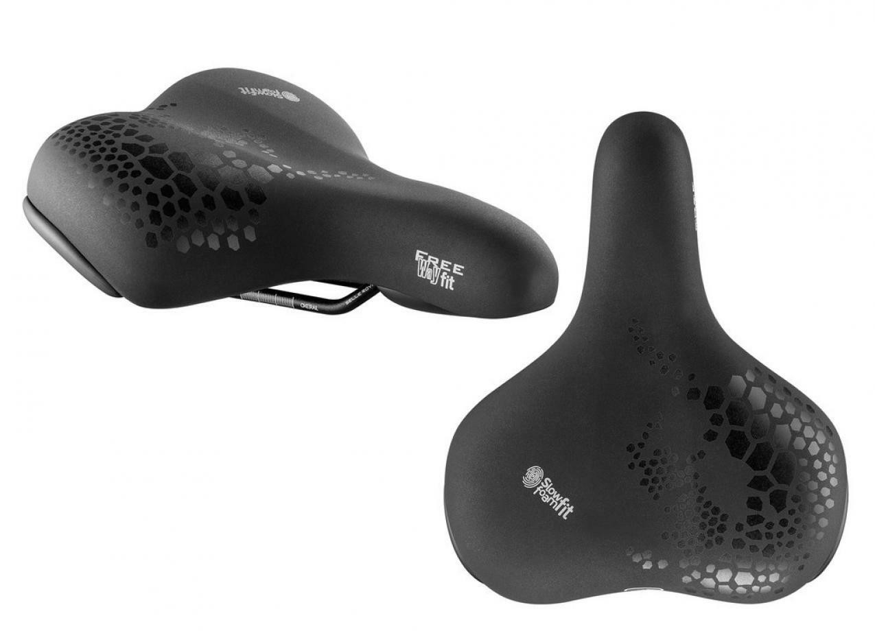 Sa selle royal freeway black classic/relaxed/unisex rail classic + blasted black clip oxe compatible fit scale