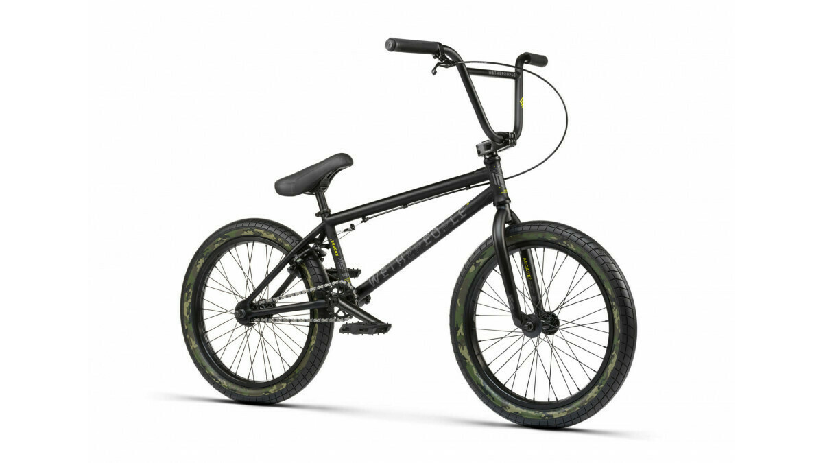 Bicicleta BMX WTP 20, 21.0TT matt black 2021